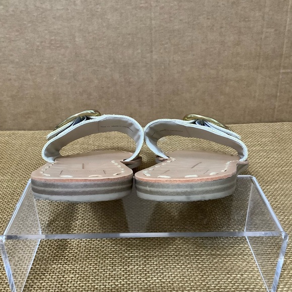 Dolce Vita Danna Natural Raffia flat Slip-on with buckle Sandals Size 11 (SH59) - Picture 7 of 7